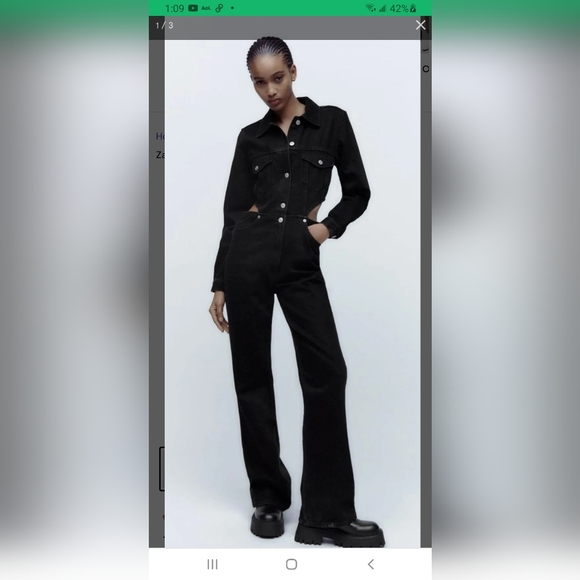 Zara Pants - Zara full length cut out jumpsuit